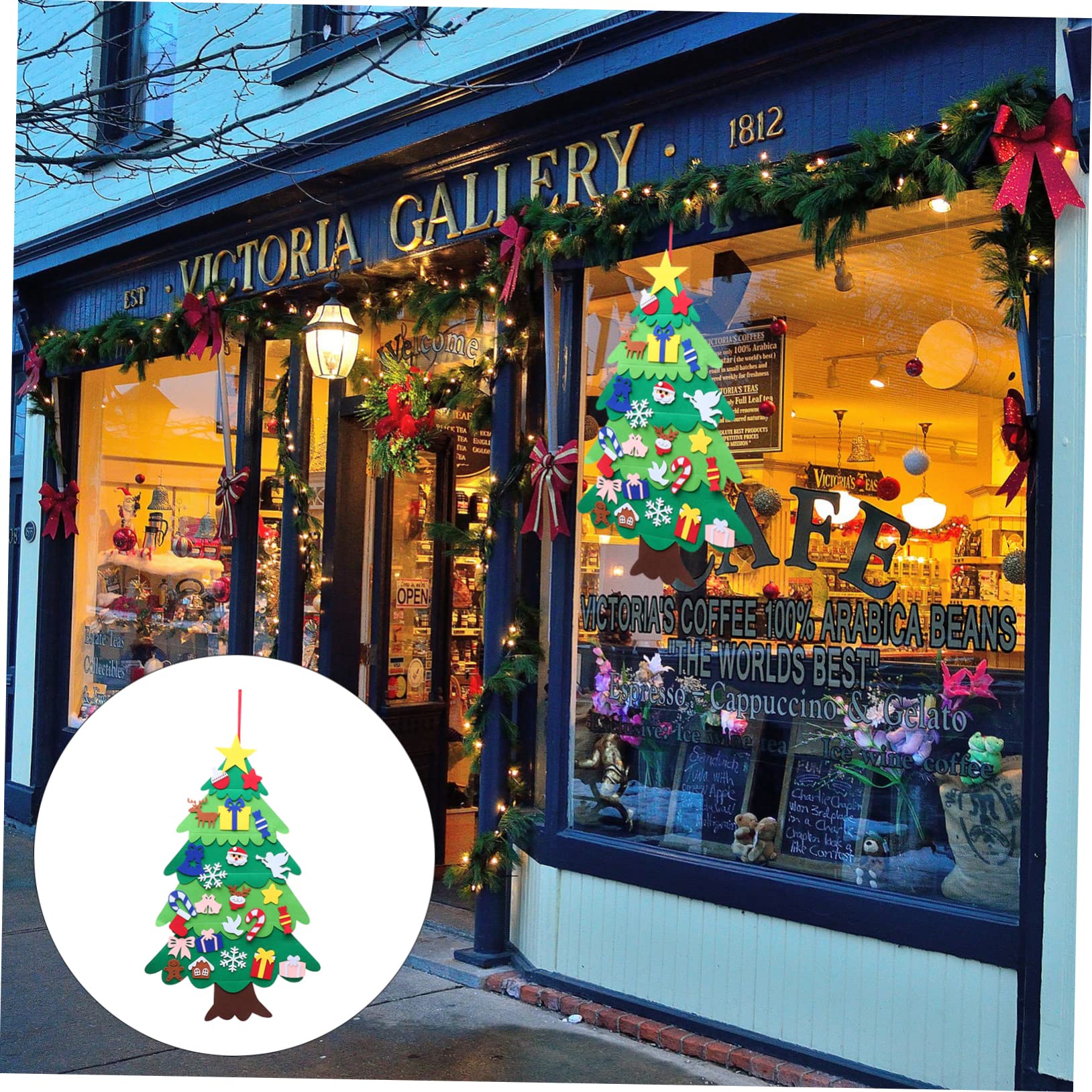 TOYMYTOY 1 セット　フェルト　クリスマスツリー Amazon.co.jp: TOYMYTOY 1 セット フェルトのクリスマスツリー